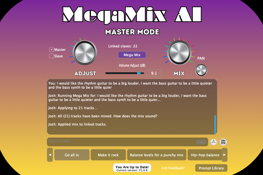 Master Mode Interface